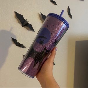 Starbucks Cat & moon 2020 Halloween Tumbler cup